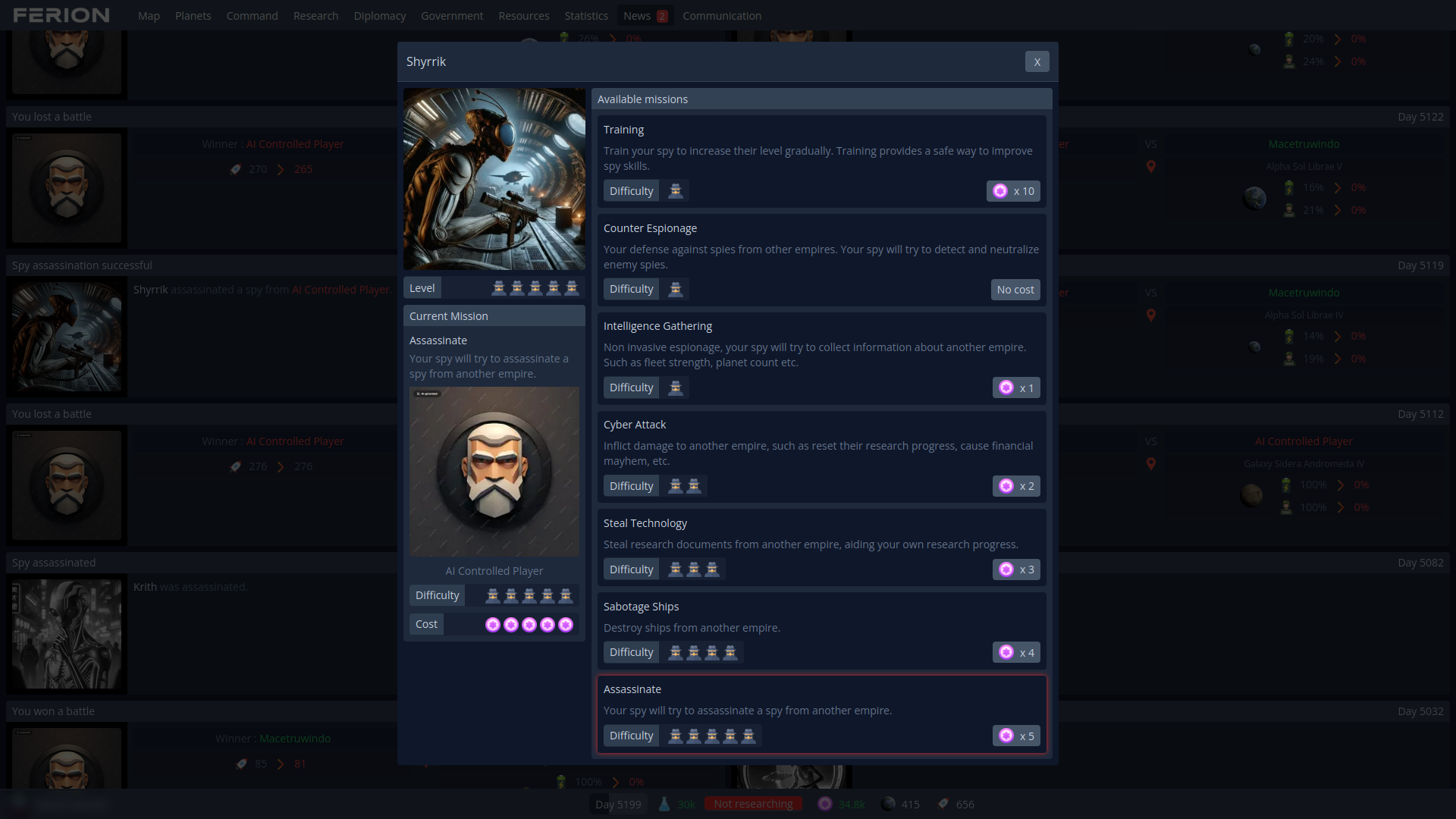 Spy Missions Screenshot